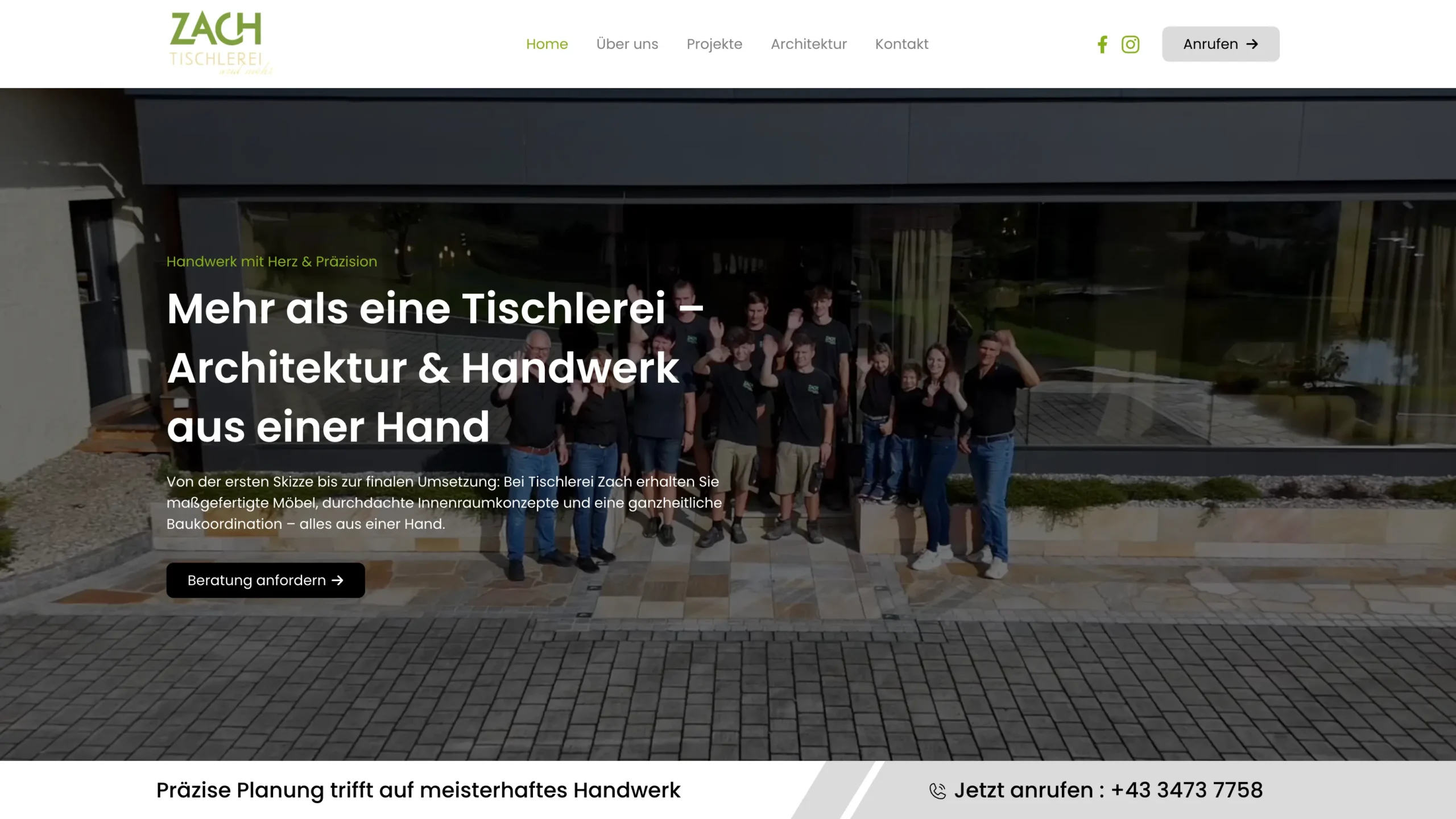 Tischlerei Zach Home
